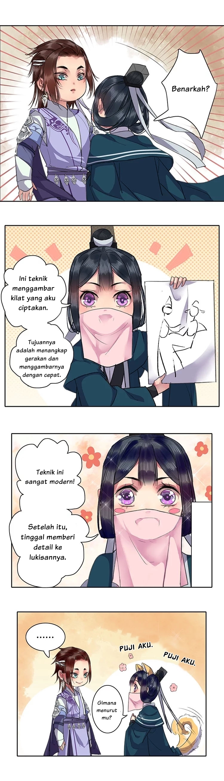 Wo Zai Hougong Dang Ju Ju Chapter 22 Bahasa Indonesia
